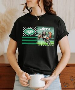Official New york jets Football team mascot flag 2024 T shirt
