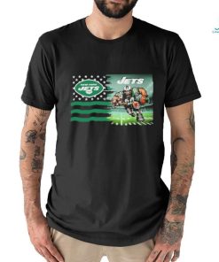 Official New york jets Football team mascot flag 2024 T shirt