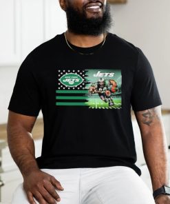 Official New york jets Football team mascot flag 2024 T shirt