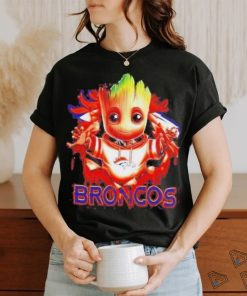 Official Nfl Denver Broncos Baby Groot Shirt