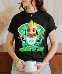 Official Nfl New York Jets Baby Groot Shirt