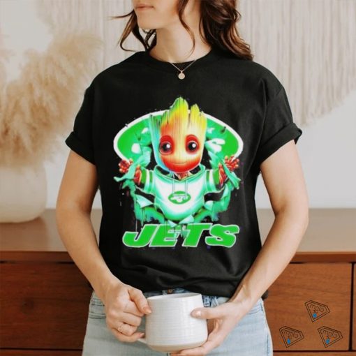 Official Nfl New York Jets Baby Groot Shirt