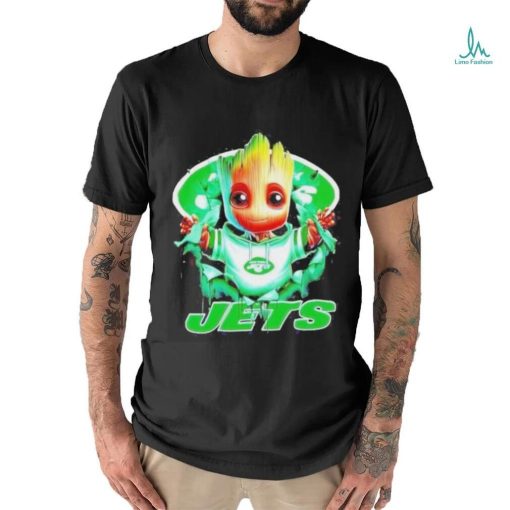 Official Nfl New York Jets Baby Groot Shirt