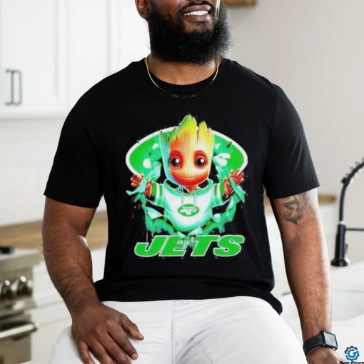 Official Nfl New York Jets Baby Groot Shirt