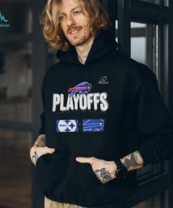 Official Nfl Playoff Super Wild Card 2024 Afc East Buffalo Bills Vs Afc North Steelers Matchup T Shirts
