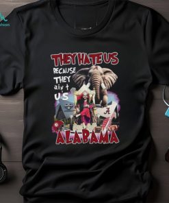 Official Nick Saban They Hate Us Because Ain't Us Alabama Crimson Tide Tshirt