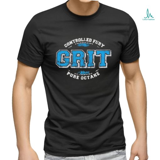 Official Official Detroit Lions Controlled Fury Grit Pure Octane Shirt