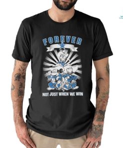 Official Official Disney Dallas Cowboys Forever Not Just When We Win Shirt
