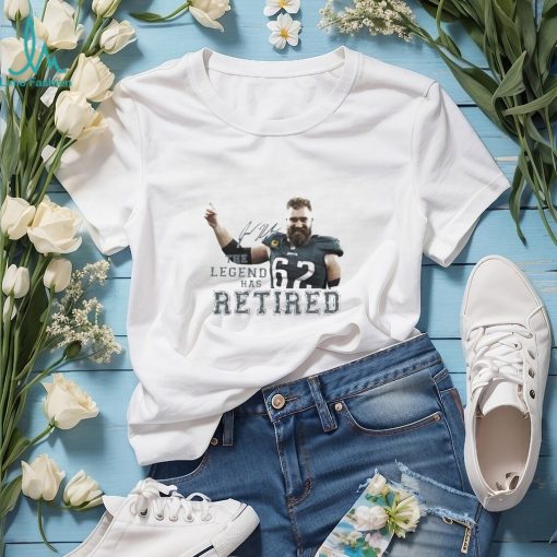 Official Official Jason Kelce The Legend Has Retired Shirt