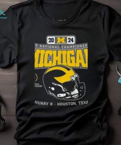 Official Official Michigan Wolverines Helmet 204 CFP National Championship Houston Shirt