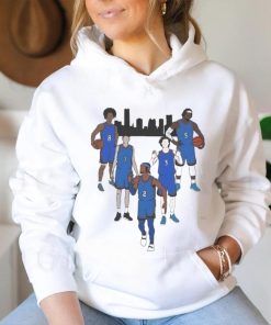 Official Okc thunder 2024 starting lineup T shirt