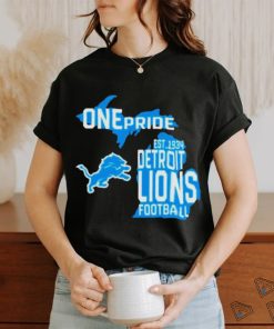 Official One pride detroit lions Football shirt