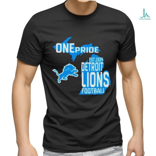 Official One pride detroit lions Football shirt