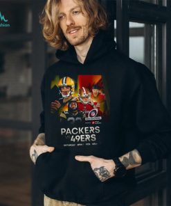 Official Packers Vs 49ers 2023 2024 NFL Divisional Game Shirt
