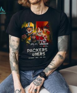 Official Packers Vs 49ers 2023 2024 NFL Divisional Game Shirt