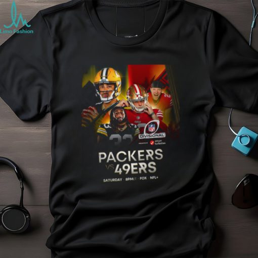 Official Packers Vs 49ers 2023 2024 NFL Divisional Game Shirt