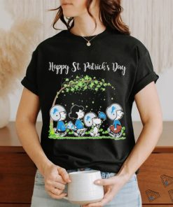 Official Peanuts Characters Detroit Lions Happy St. Patrick’s Day Shirt