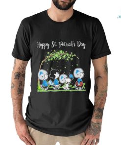 Official Peanuts Characters Detroit Lions Happy St. Patrick’s Day Shirt