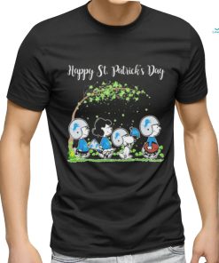 Official Peanuts Characters Detroit Lions Happy St. Patrick’s Day Shirt