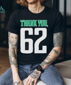 Official Philadelphia eagles thank you 62 jason kelce shirt