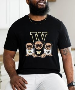 Official Pug Dogs Washington Huskies Football Shirt