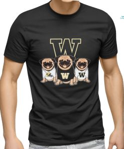 Official Pug Dogs Washington Huskies Football Shirt