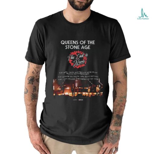 Official Queens Of The Stone Age The End Is Nero Tour 2024 Fan Gifts Classic T Shirt