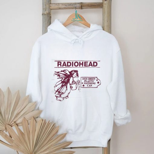 Official Radiohead Her Green Plastic Watering Can T Shirt