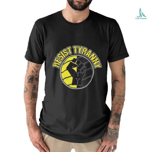 Official Resist Tyranny Ancap Fist Shirt