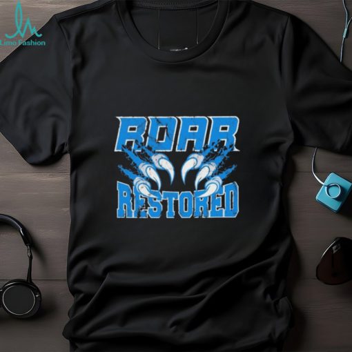 Official Roar Restored Detroit Lions Football 2023 2024 Shirt