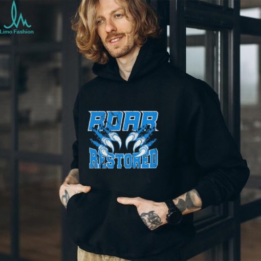 Official Roar Restored Detroit Lions Football 2023 2024 Shirt