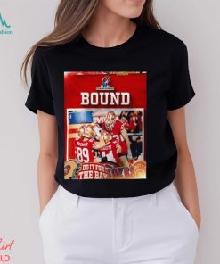 Official San Francisco 49ers NFC Championship Bound NFL Playoffs 2024