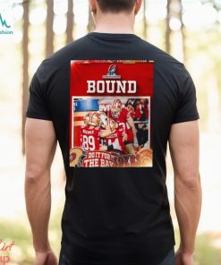 Official San Francisco 49ers NFC Championship Bound NFL Playoffs 2024