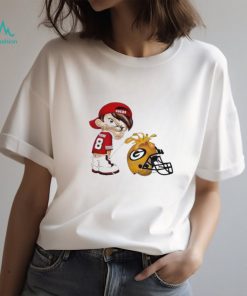 Official San Francisco 49ers Peeing On Green Bay Packers 2024 Tshirt