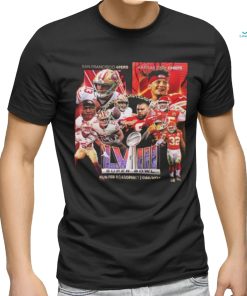 Official San Francisco 49ers vs Kansas City Chiefs For Super Bowl LVIII February 11th 2024 In Las Vegas Classic T Shirt