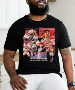 Official San Francisco 49ers vs Kansas City Chiefs For Super Bowl LVIII February 11th 2024 In Las Vegas Classic T Shirt