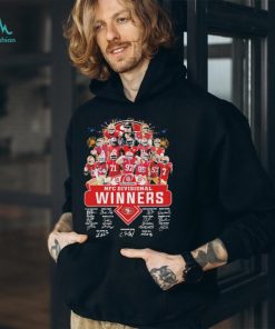 Official San francisco 49ers NFC divisional winners 2023 signatures shirt