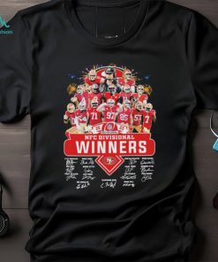 Official San francisco 49ers NFC divisional winners 2023 signatures shirt, hoodie, sweater, long sleeve and tank top Official San francisco 49ers NFC divisional winners 2023 signatures shirt