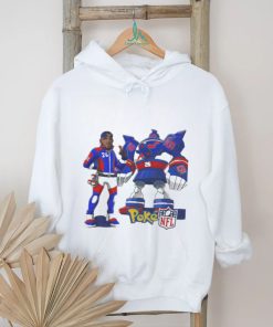Official Saquon barkley 26 golurk new york giants pokexNFL T shirt