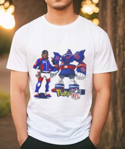 Official Saquon barkley 26 golurk new york giants pokexNFL T shirt