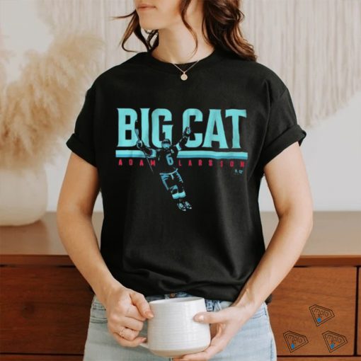 Official Seattle Kraken Adam Larsson Big Cat Shirt