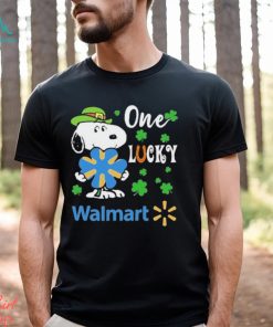 Official Snoopy one Lucky Walmart Shirt