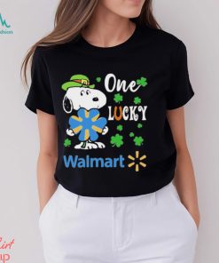 Official Snoopy one Lucky Walmart Shirt
