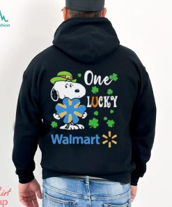 Official Snoopy one Lucky Walmart Shirt