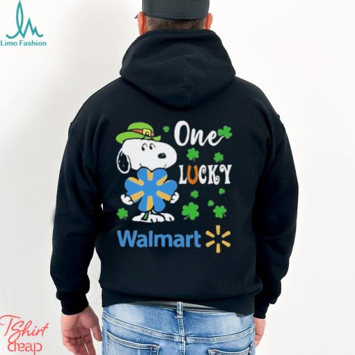 Official Snoopy one Lucky Walmart Shirt