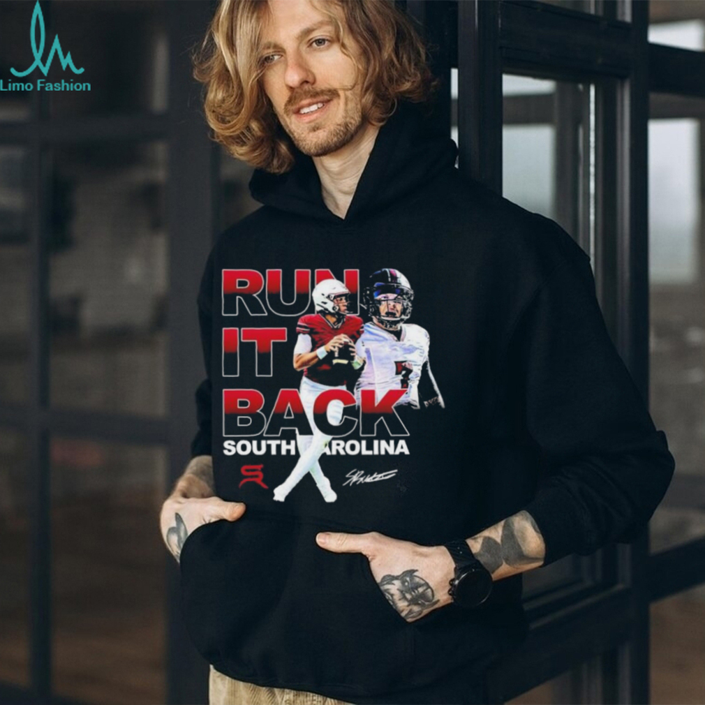 Official Spencer Rattler Run It Back Picture Collage Signature T shirt Official Spencer Rattler Run It Back Picture Collage Signature T shirt