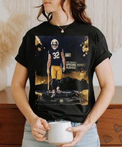 Official Spencer Shrader Is The Most Valuable Special Teams Player 2023 Tony The Tiger Sun Bowl Notre Dame Irish T shirt