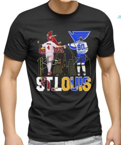 Official St. Louis Cardinals Molina St. Louis Blues O’reilly Signatures shirt
