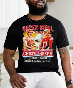 Official Super Bowl Game San Francisco 49ers Vs Kansas City Chiefs February 11, 2024 Allegiant Stadium Shirt, hoodie, sweater, long sleeve and tank top Official Super Bowl Game San Francisco 49ers Vs Kansas City Chiefs February 11, 2024 Allegiant Stadium Shirt