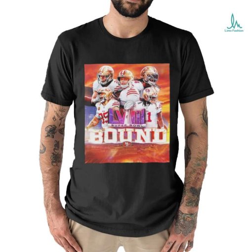 Official Super Bowl LVIII Bound Final Battle San Francisco 49ers AFC Champs 2023 Classic T Shirt